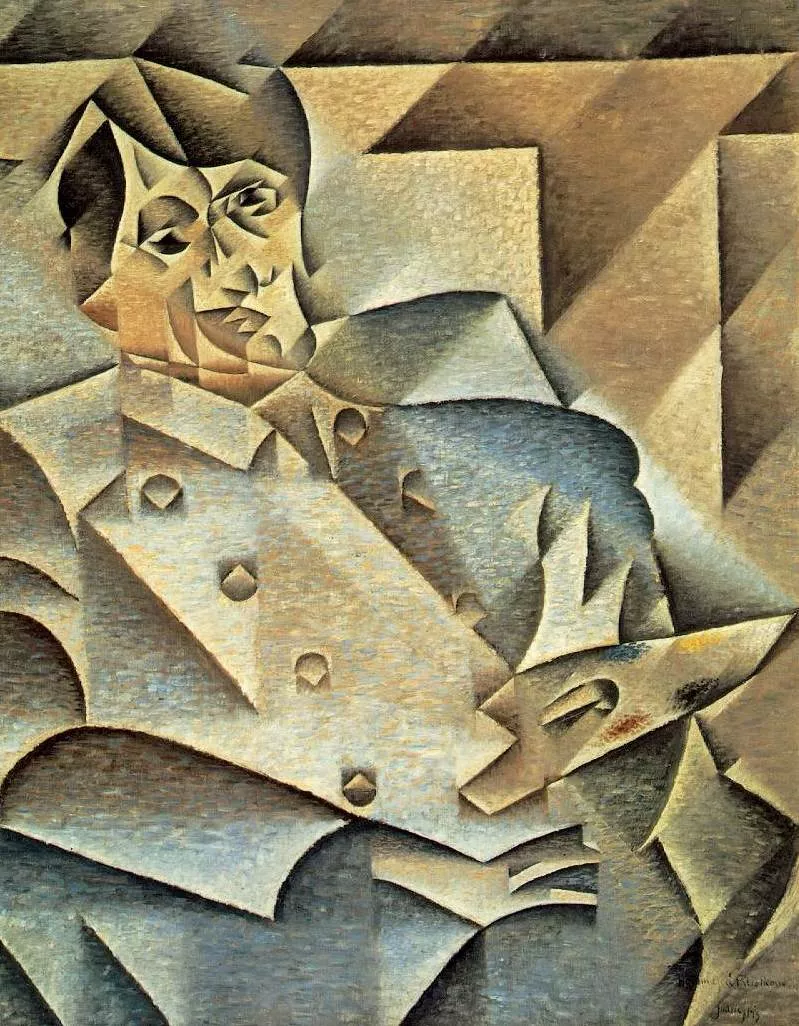 Juan Gris Portrait of Picasso, hand-painted oil reproduction on canvas