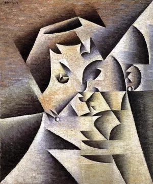 Portrait of the Artist's Mother by Juan Gris - Hand-Painted Oil Painting Reproduction