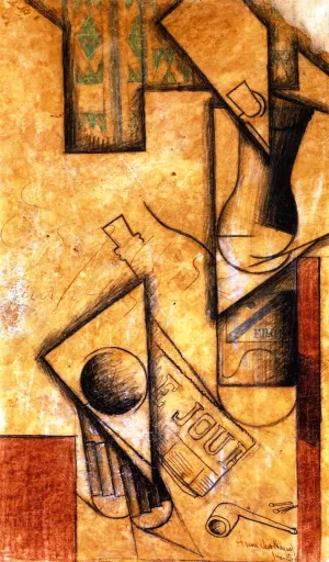 Still Life 3 by Juan Gris - Hand-Painted Oil Painting Reproduction