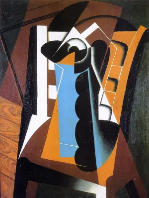 Still Life on a Chair by Juan Gris - Hand-Painted Oil Painting Reproduction