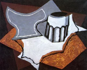 The Goblet by Juan Gris - Hand-Painted Oil Painting Reproduction