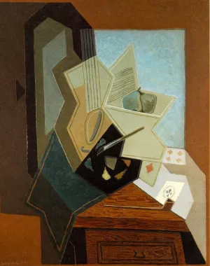 The Painter's Window by Juan Gris - Hand-Painted Oil Painting Reproduction